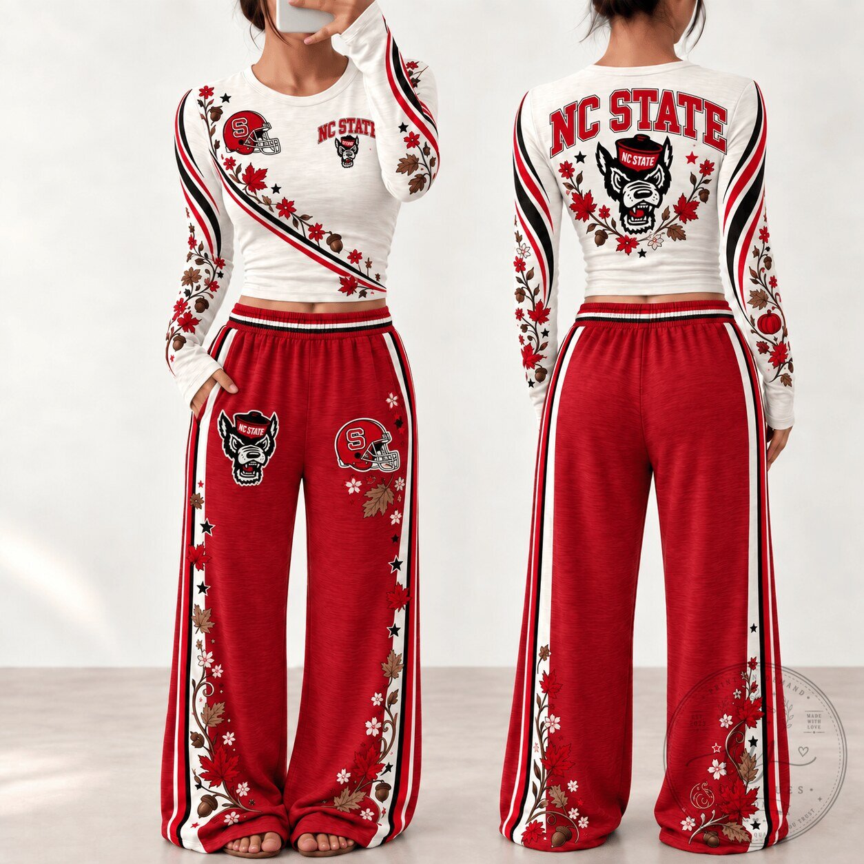 North Carolina State Wolfpack Women's Fall Season Lounge Set