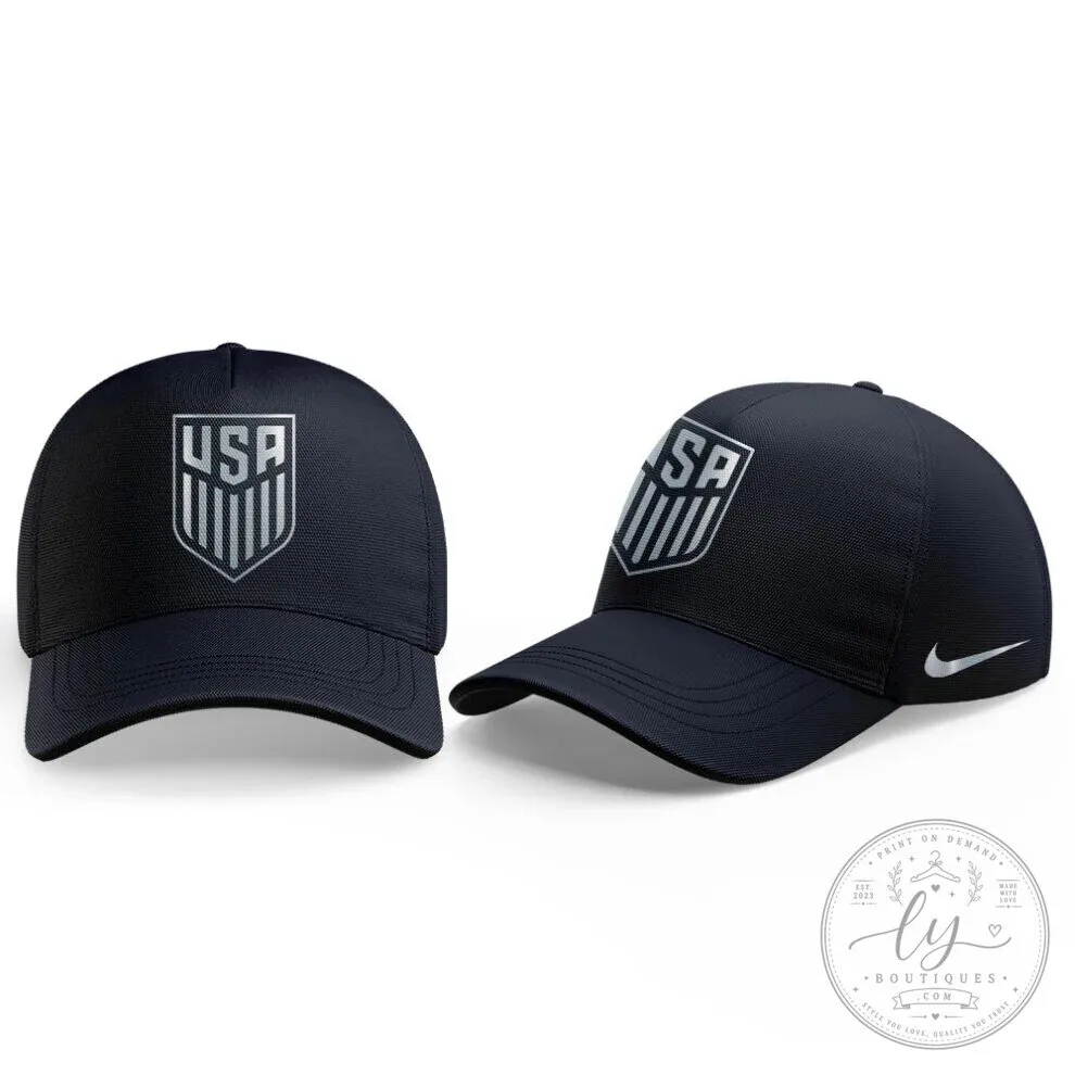 United States Men's National Soccer Team 2026 Personalized Stripes Black Hoodie 9 United States Men