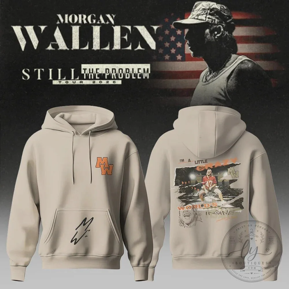 Morgan Wallen Still The Problem Tour 2026 Concert Hoodie