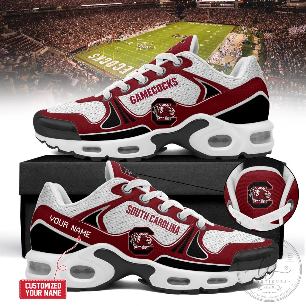 South Carolina Gamecocks Custom Name Air Max Plus Sneakers