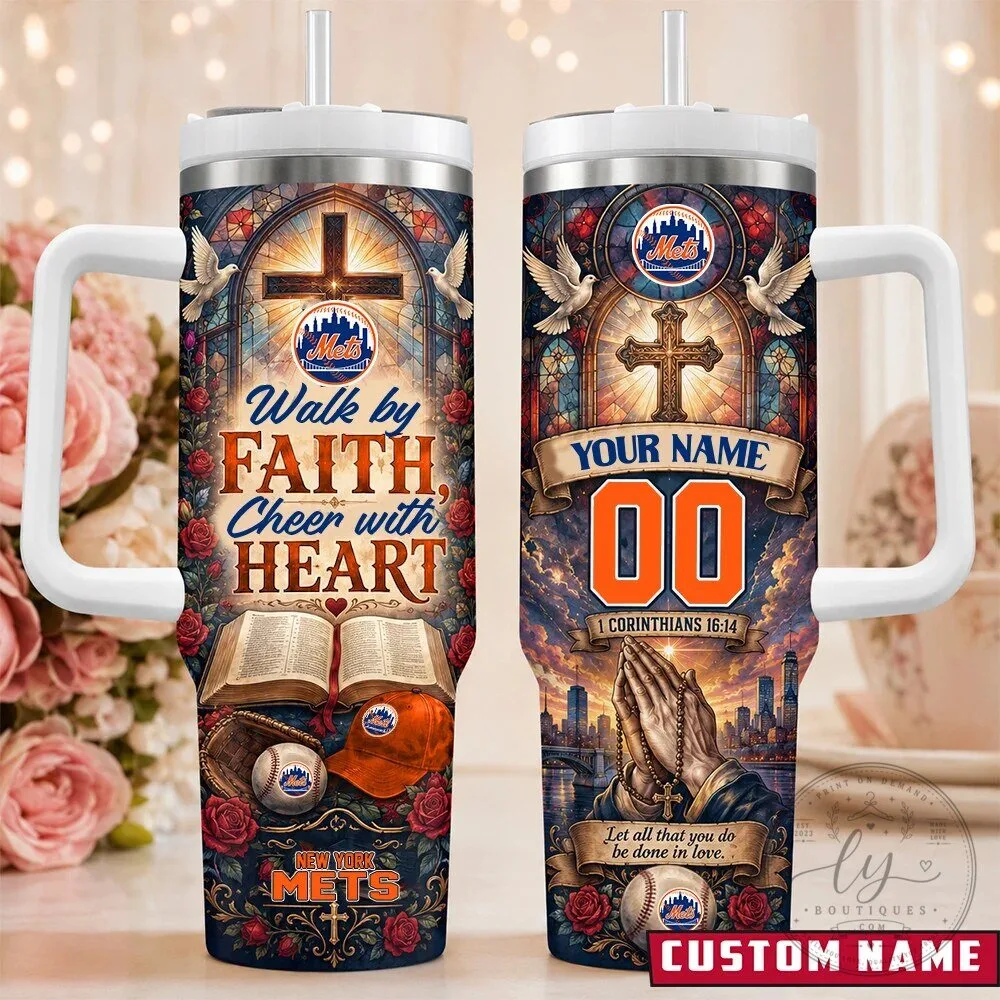 New York Mets Baseball Faith Personalized Stainless Steel Tumbler 5 New York Mets Baseball Faith Personalized Stainless Steel Tumbler