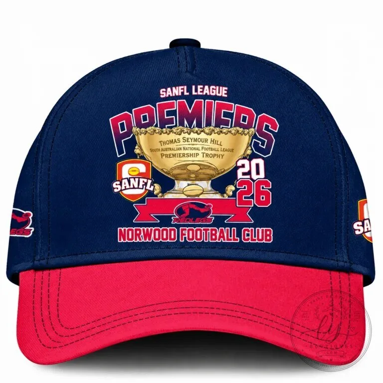 Norwood Football Club 2026 SANFL Premiers Redlegs League Football Jersey 7 Norwood Football Club 2026 SANFL Premiers Redlegs League Football Jersey