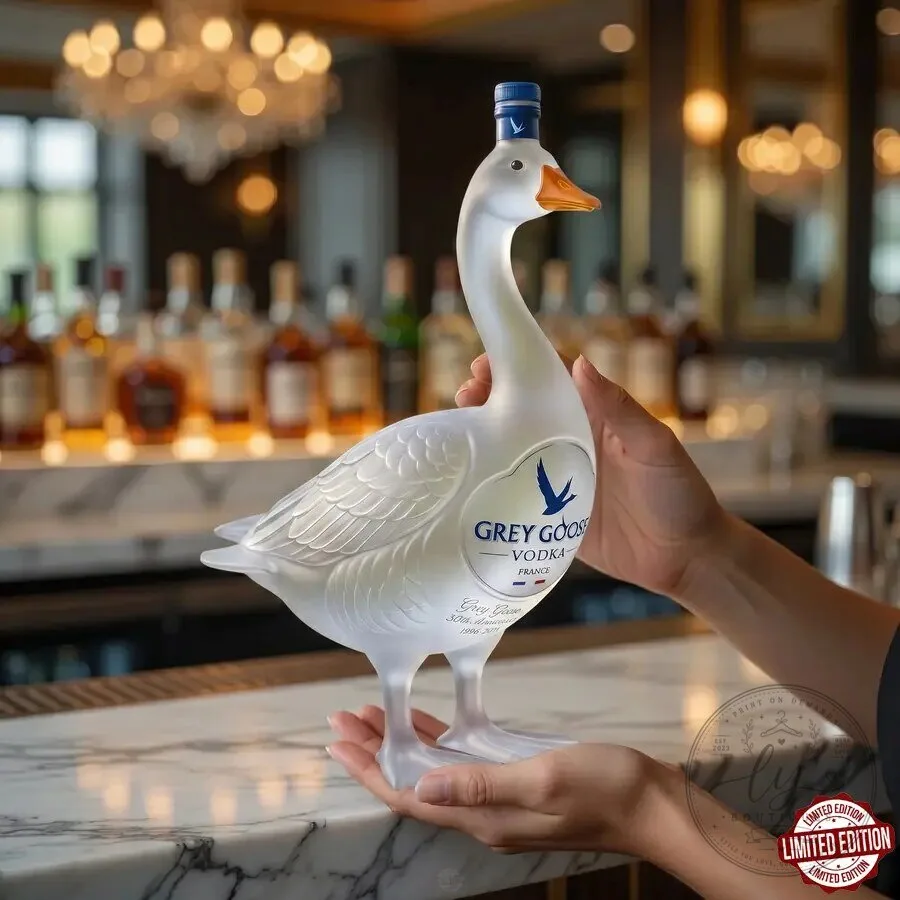 Grey Goose Vodka 30th Anniversary Limited Edition Goose Bottle 10 Grey Goose Vodka 30th Anniversary Limited Edition Goose Bottle