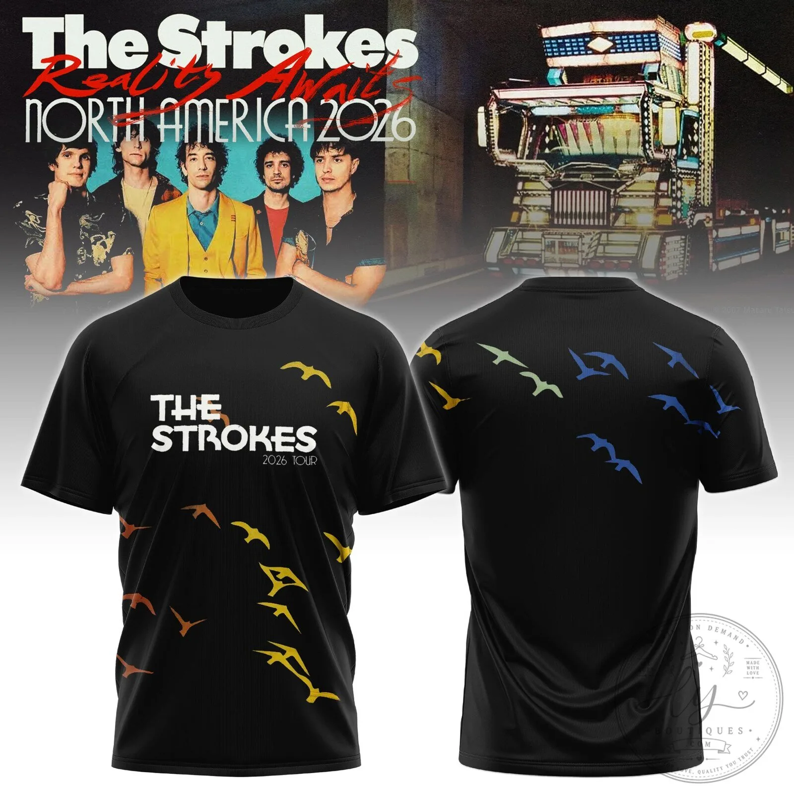 Tour T-shirt for Reality Awaits Experience 2 Tour T-shirt for Reality Awaits Experience