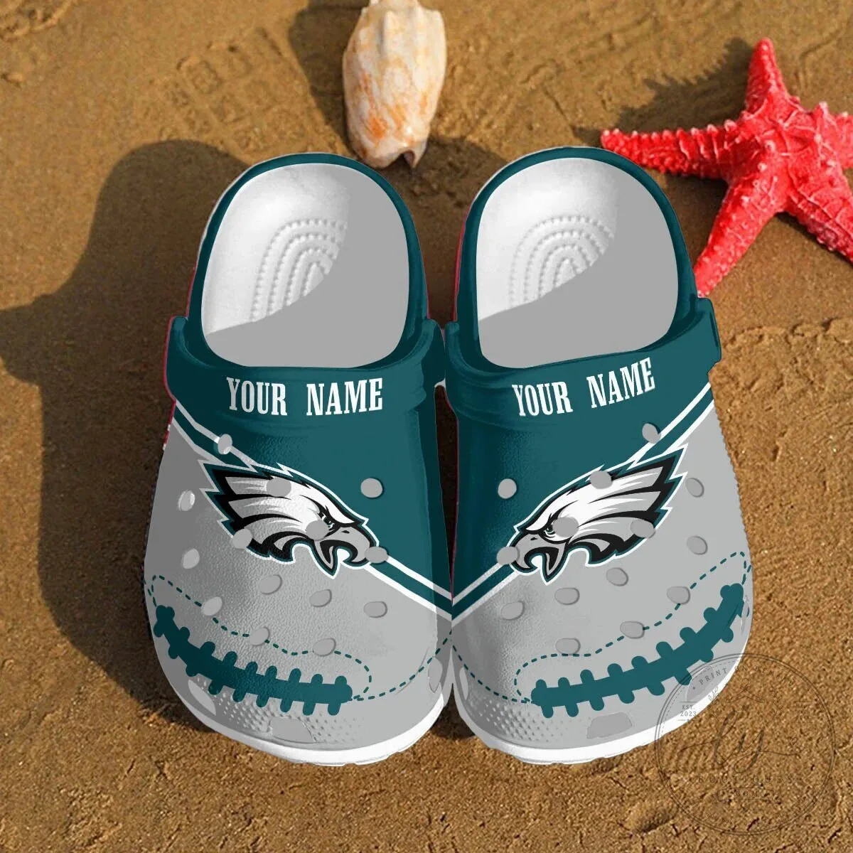 Philadelphia Eagles Football Team Fan Crocs Shoes with Custom Name 8 Philadelphia Eagles Football Team Fan Crocs Shoes with Custom Name