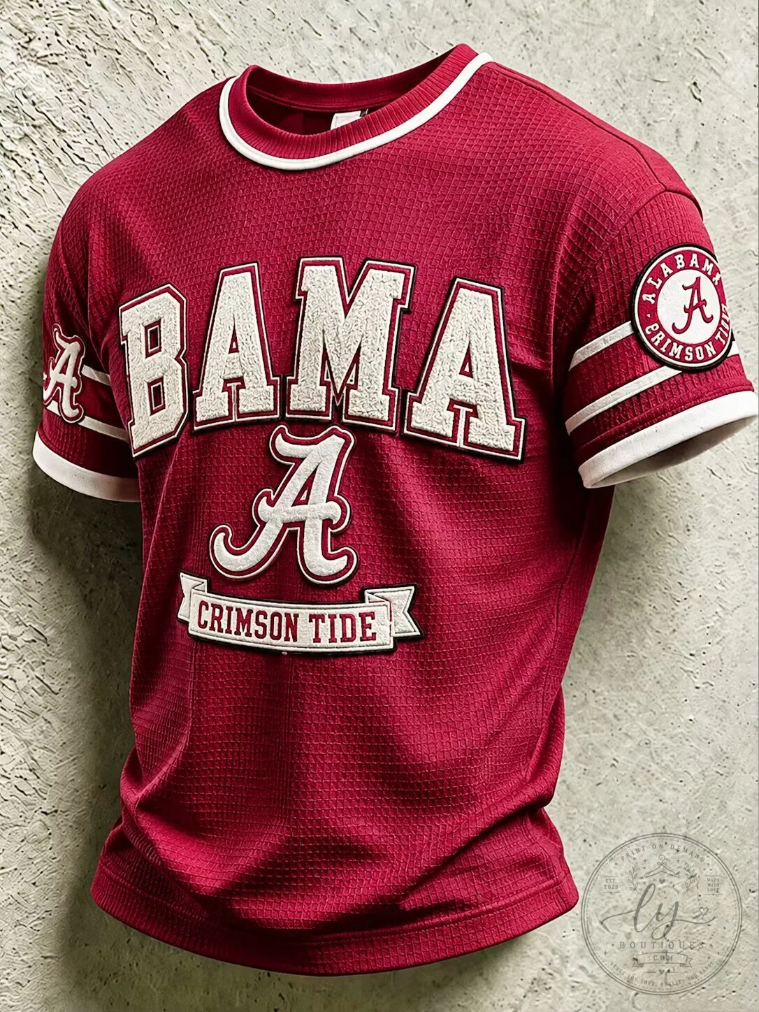Crimson Tide Fan Apparel T-Shirt for Alabama Football Supporters
