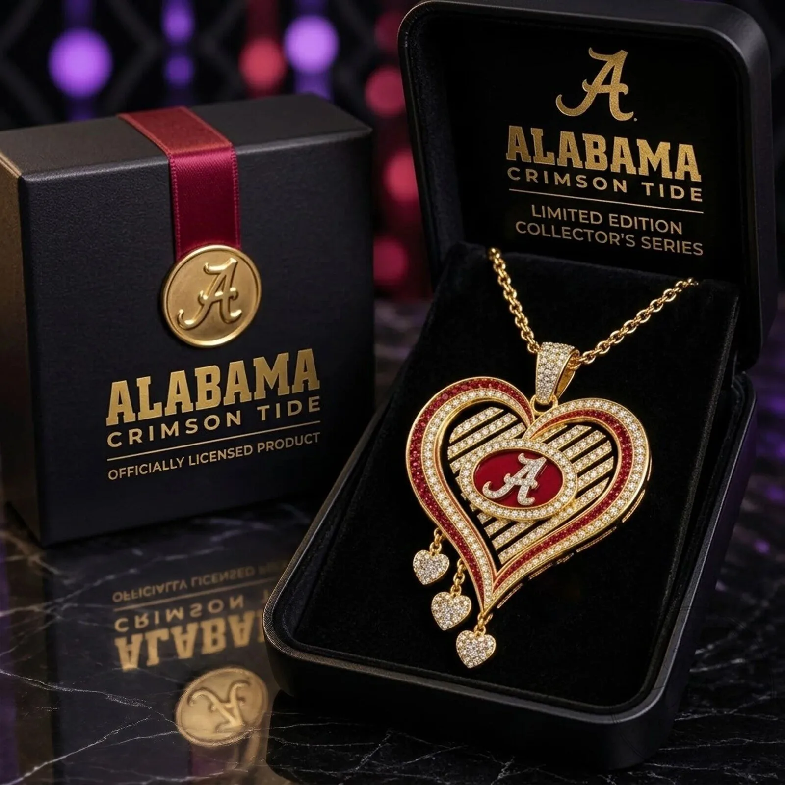 Personalized Baker's Dream Kitchen Utensils Coffee Mug 3 Alabama Crimson Tide Heart Pendant Necklace with Diamonds