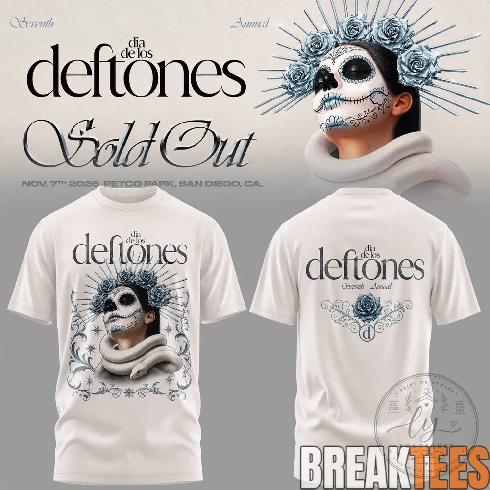 Deftones Dia De Los Deftones Seventh Annual Concert T-Shirt