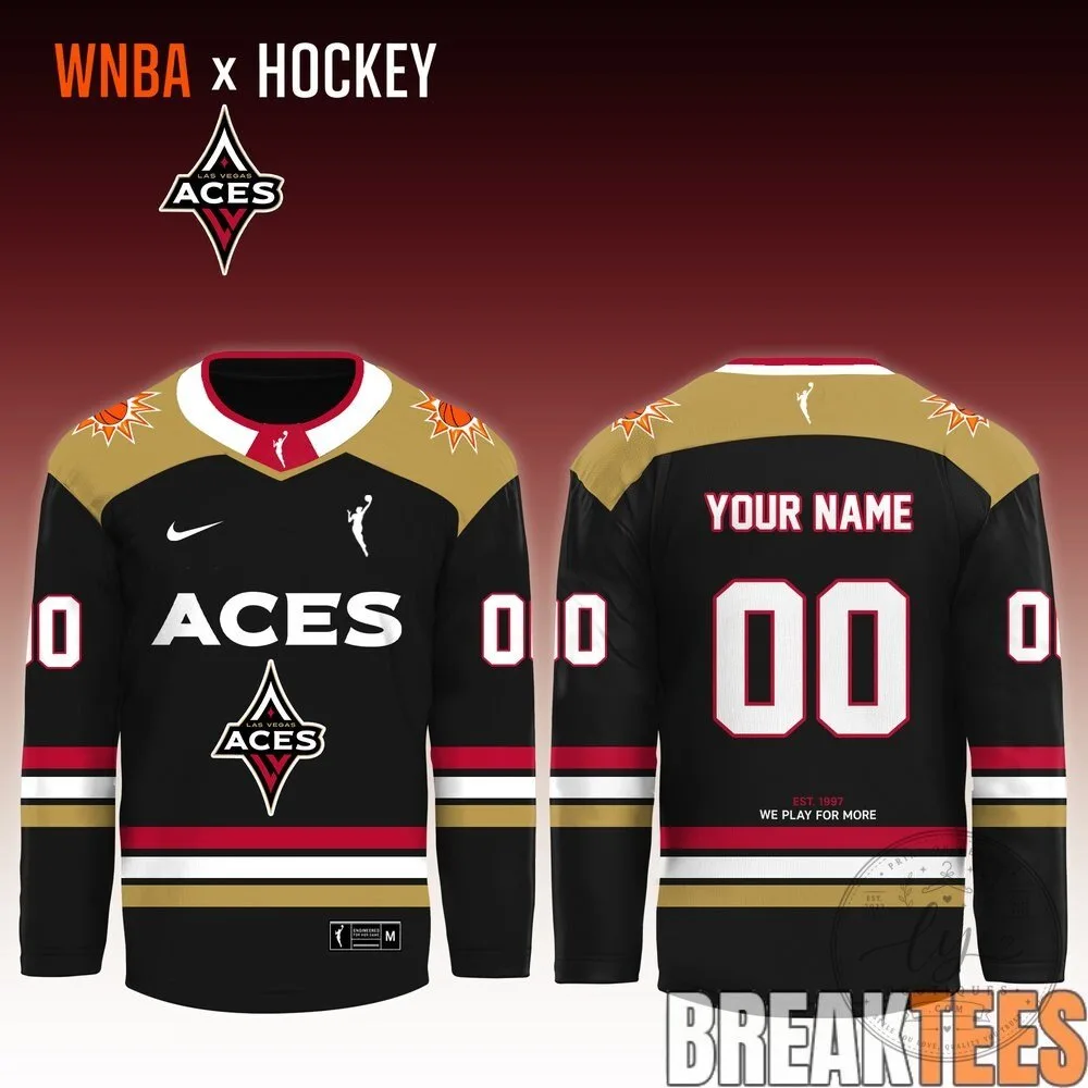 WNBA Hockey Style Jersey All Teams Women's Basketball Fan Apparel 18 WNBA Hockey Style Jersey All Teams Women