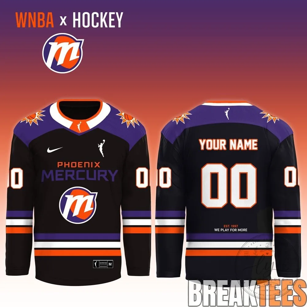 WNBA Hockey Style Jersey All Teams Women's Basketball Fan Apparel 20 WNBA Hockey Style Jersey All Teams Women