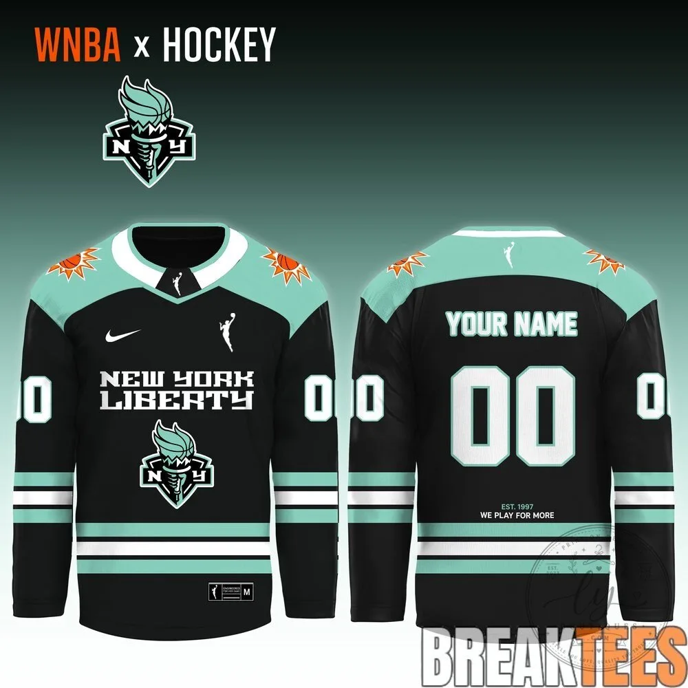 WNBA Hockey Style Jersey All Teams Women's Basketball Fan Apparel 21 WNBA Hockey Style Jersey All Teams Women
