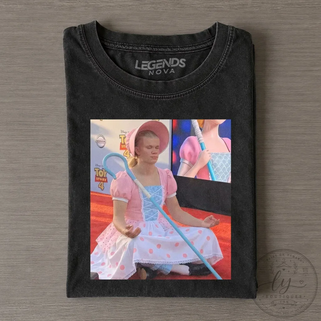 Haaland as Bo Peep - Funny Toy Story Meme T-Shirt