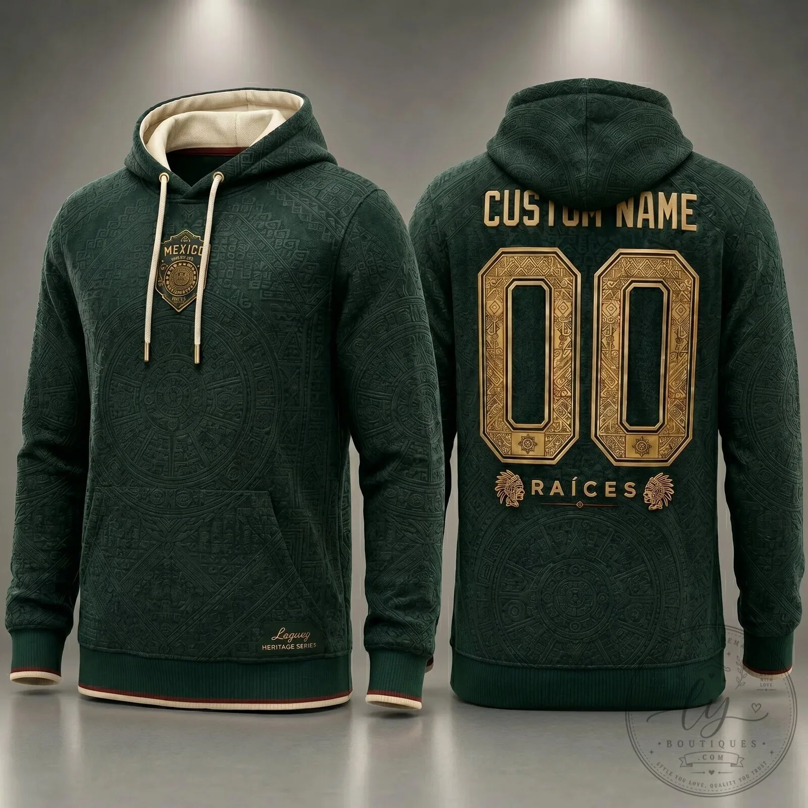 Mexico Soccer Heritage Series Custom Name Number Football Jersey 14 Mexico Soccer Heritage Series Custom Name Number Football Jersey