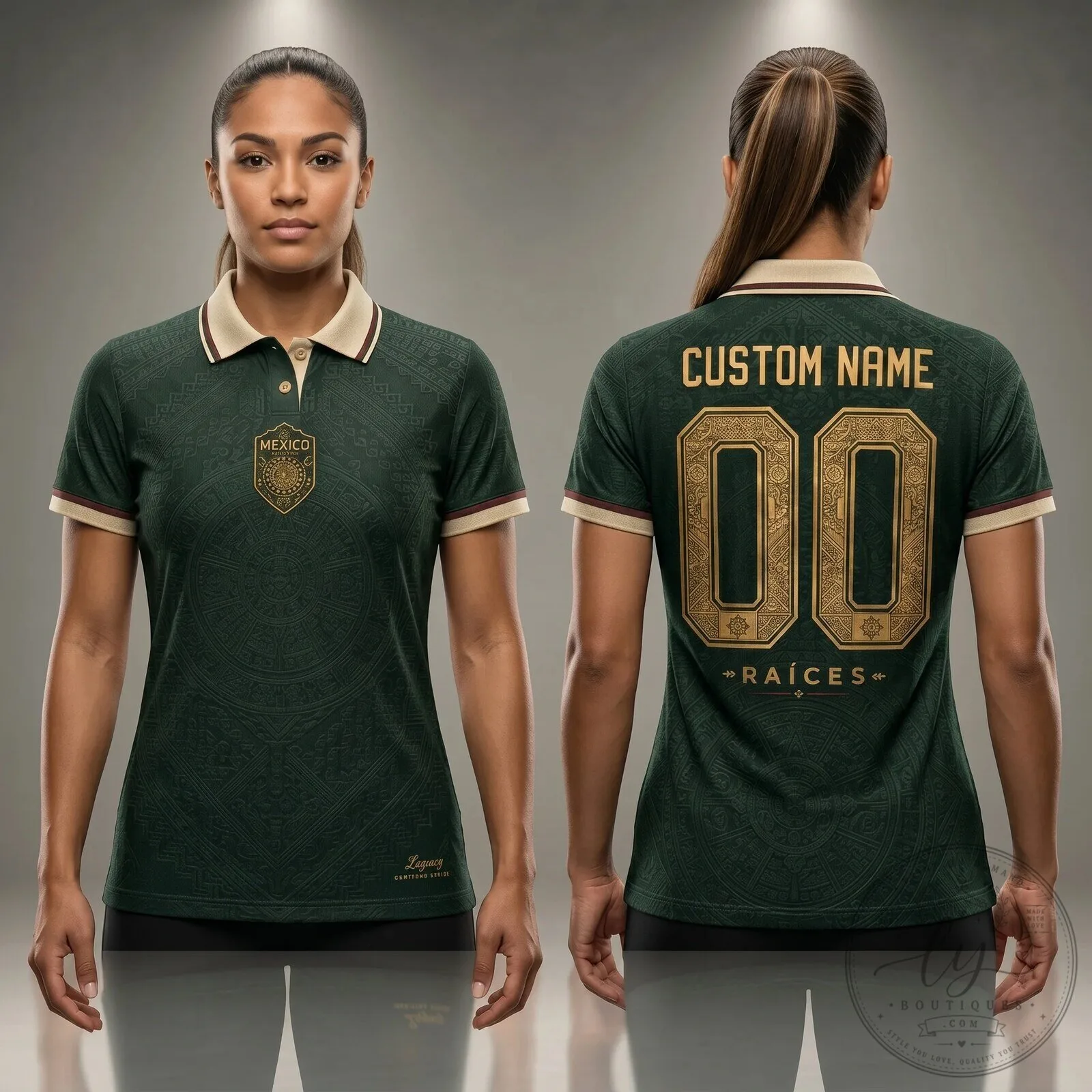 Mexico Soccer Heritage Series Custom Name Number Football Jersey 15 Mexico Soccer Heritage Series Custom Name Number Football Jersey