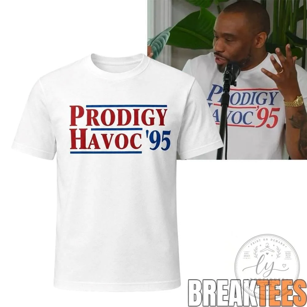Prodigy Havoc 1995 Hip Hop Music Fan T-Shirt
