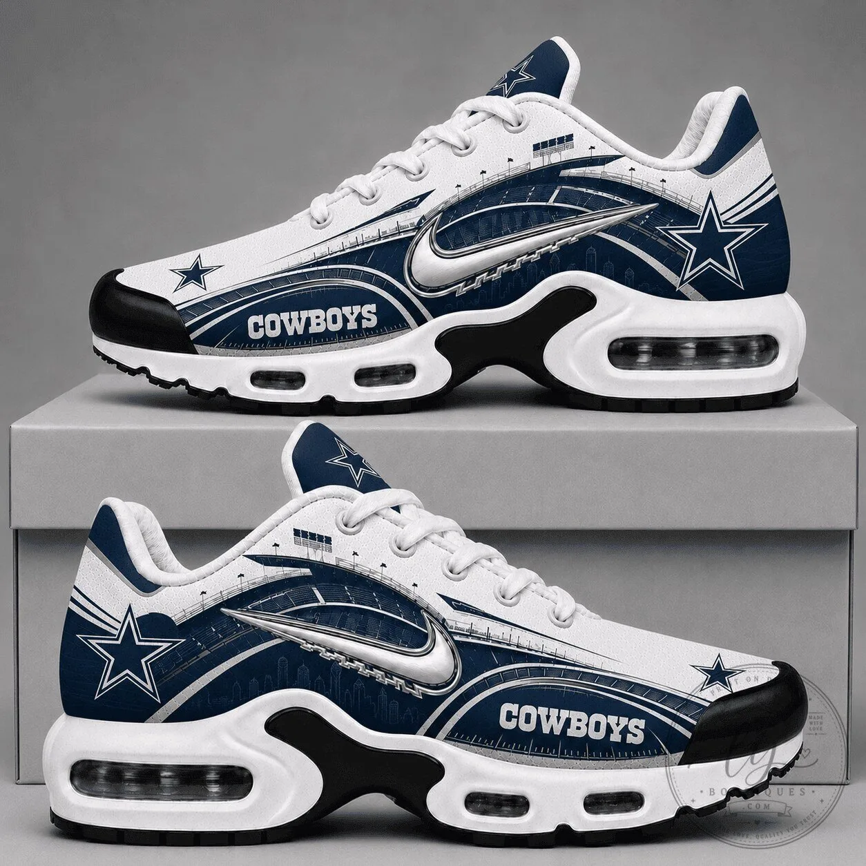 Dallas Cowboys Custom Air Max Sneakers for Men and Women