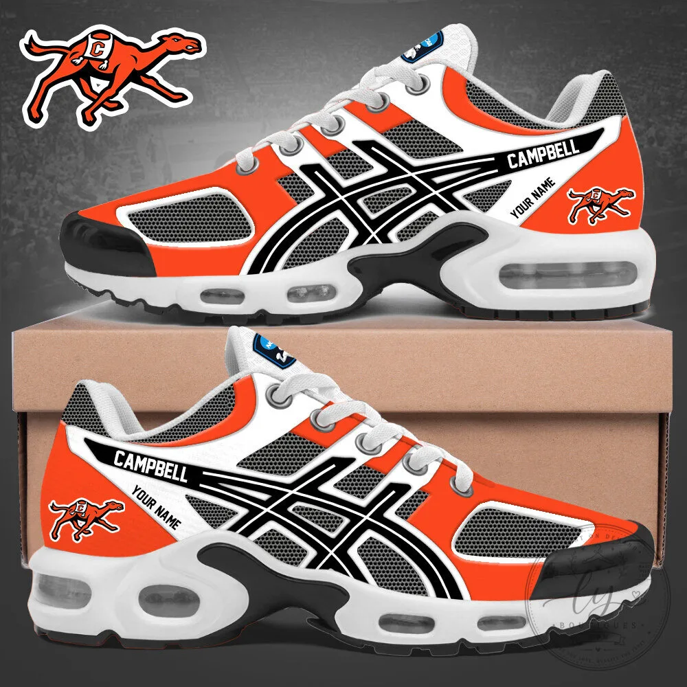 Campbell Fighting Camels NCAA Personalized Air Max Plus Sneakers
