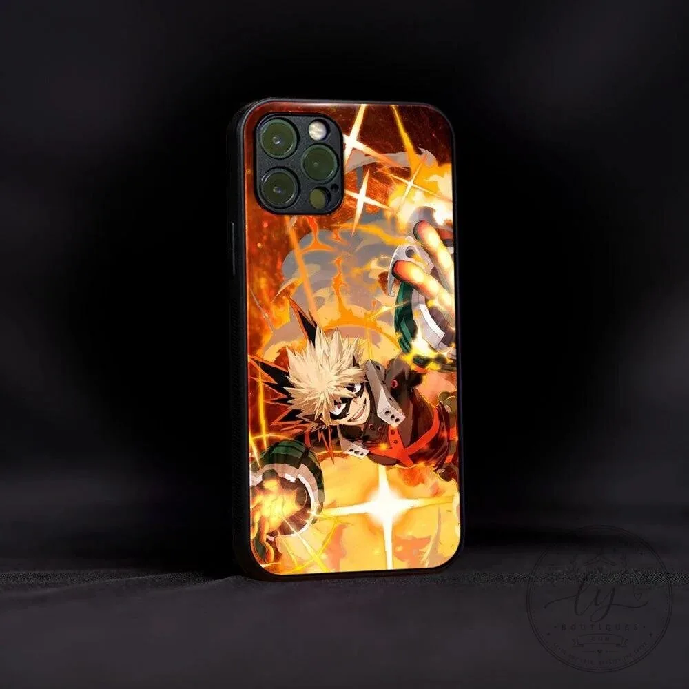 My Hero Academia Katsuki Bakugo Explosion Quirk Anime Phone Case