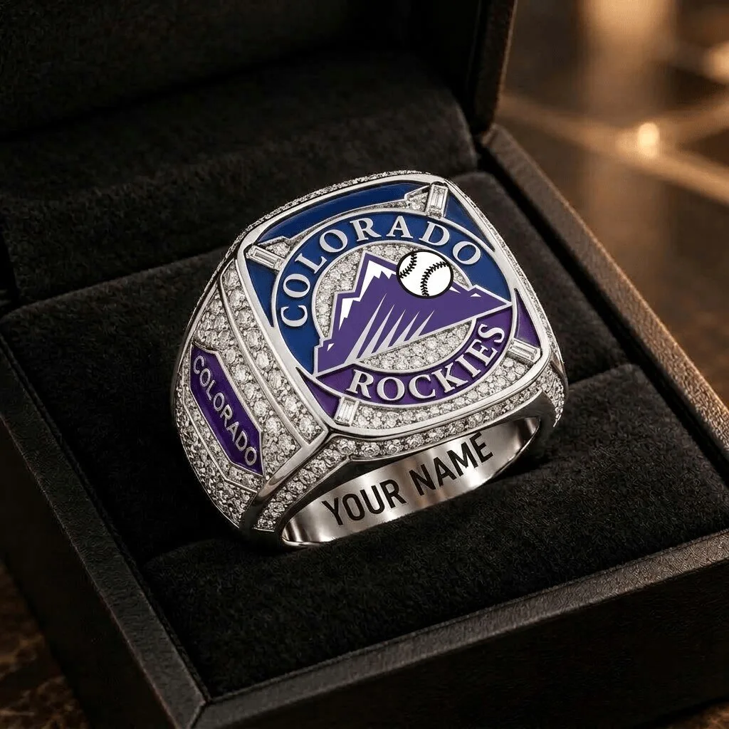 Colorado Rockies Baseball Team World Series Championship Ring