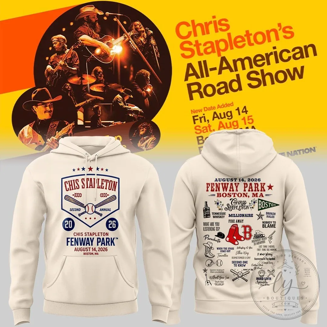 Fenway Park Hoodie for Chris Stapleton's All-American Road Show Concert
