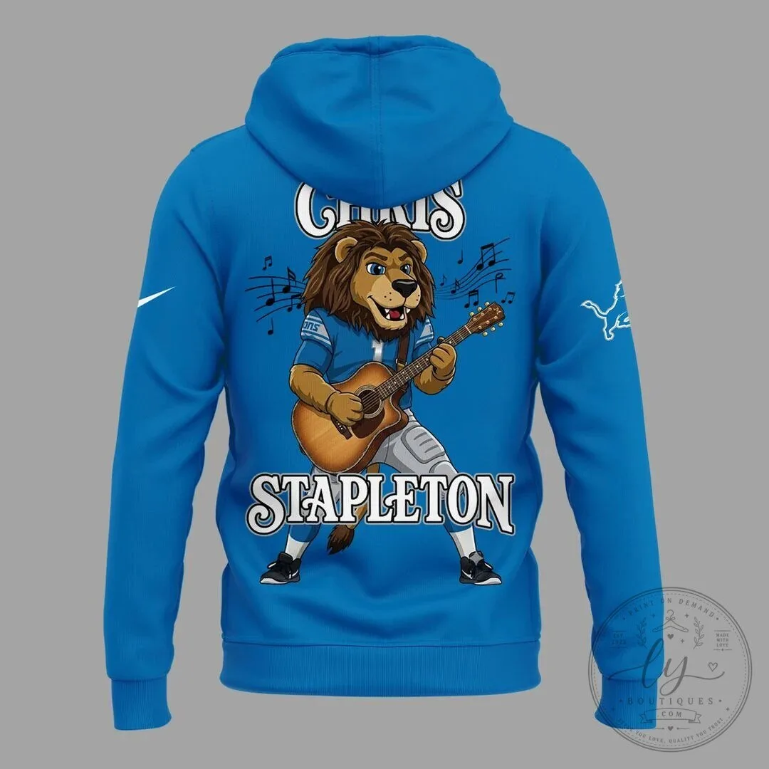Chris Stapleton All American Road Show Detroit Lions Hoodie 9 Chris Stapleton All American Road Show Detroit Lions Hoodie