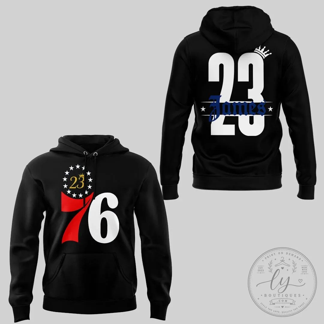 LeBron James Welcome to Philly Hoodie - Philadelphia 76ers Basketball Apparel 7 LeBron James Welcome to Philly Hoodie - Philadelphia 76ers Basketball Apparel