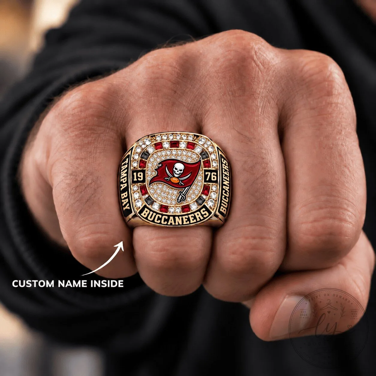 Tampa Bay Buccaneers Super Bowl Championship Ring Custom Engraved