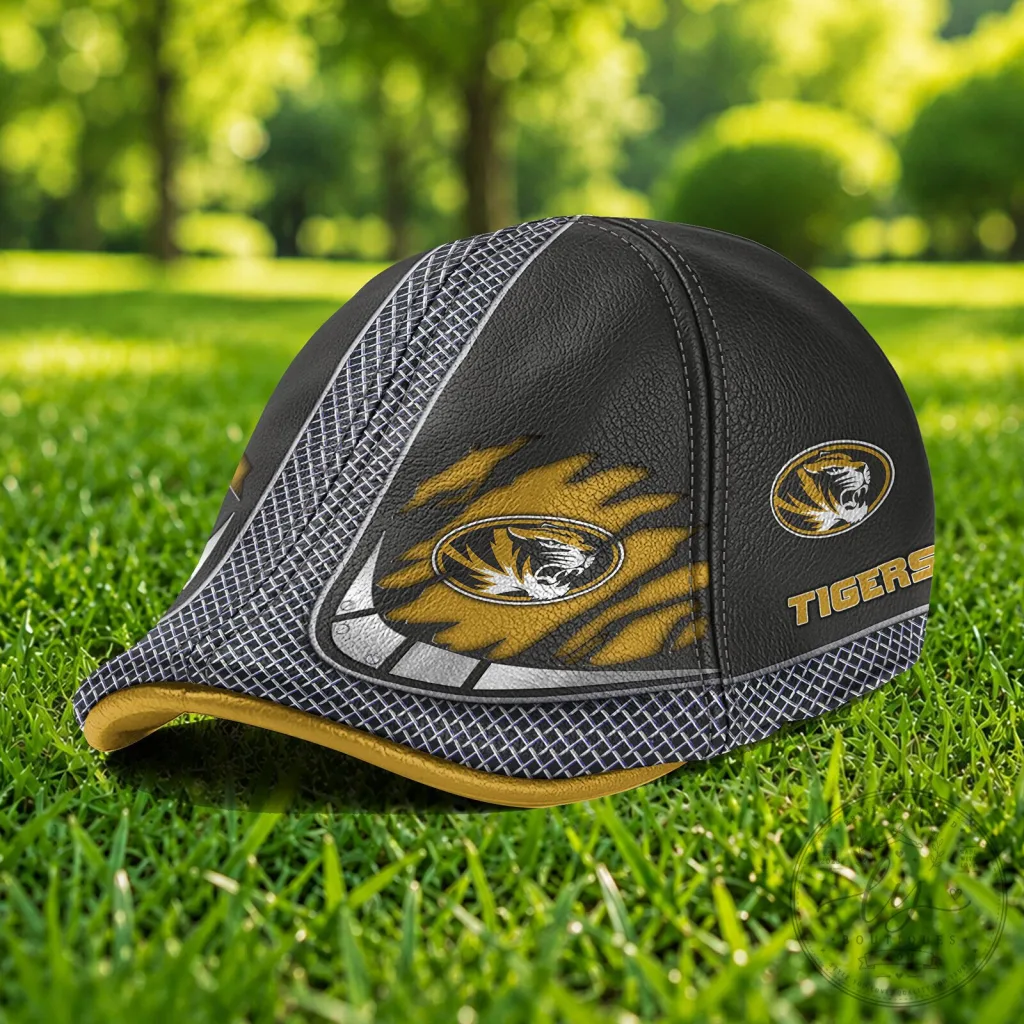 Missouri Tigers NCAA Ivy League Flat Cap Hat Missouri Tigers NCAA Ivy League Flat Cap Hat