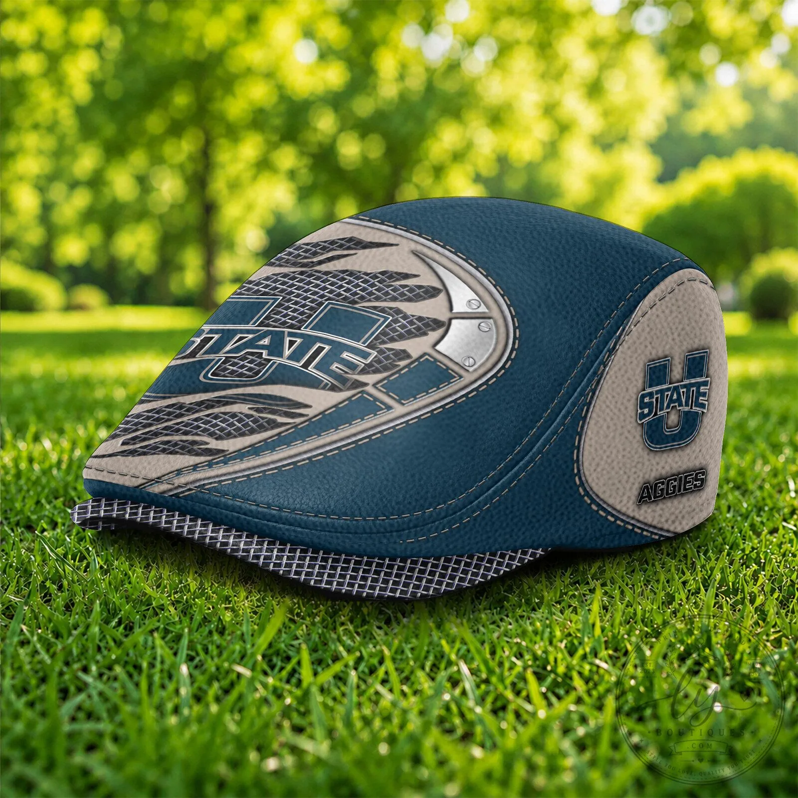 Utah State Aggies NCAA Flat Cap Golfing Hat