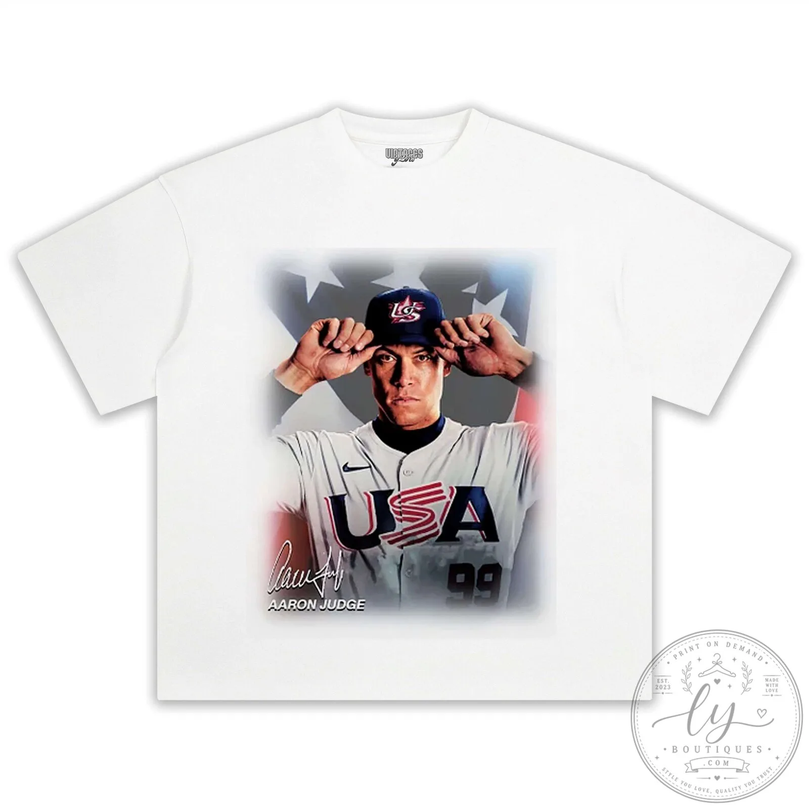 Aaron Judge USA Baseball Number 99 Black Graphic T-Shirt 17 Aaron Judge USA Baseball Number 99 Black Graphic T-Shirt
