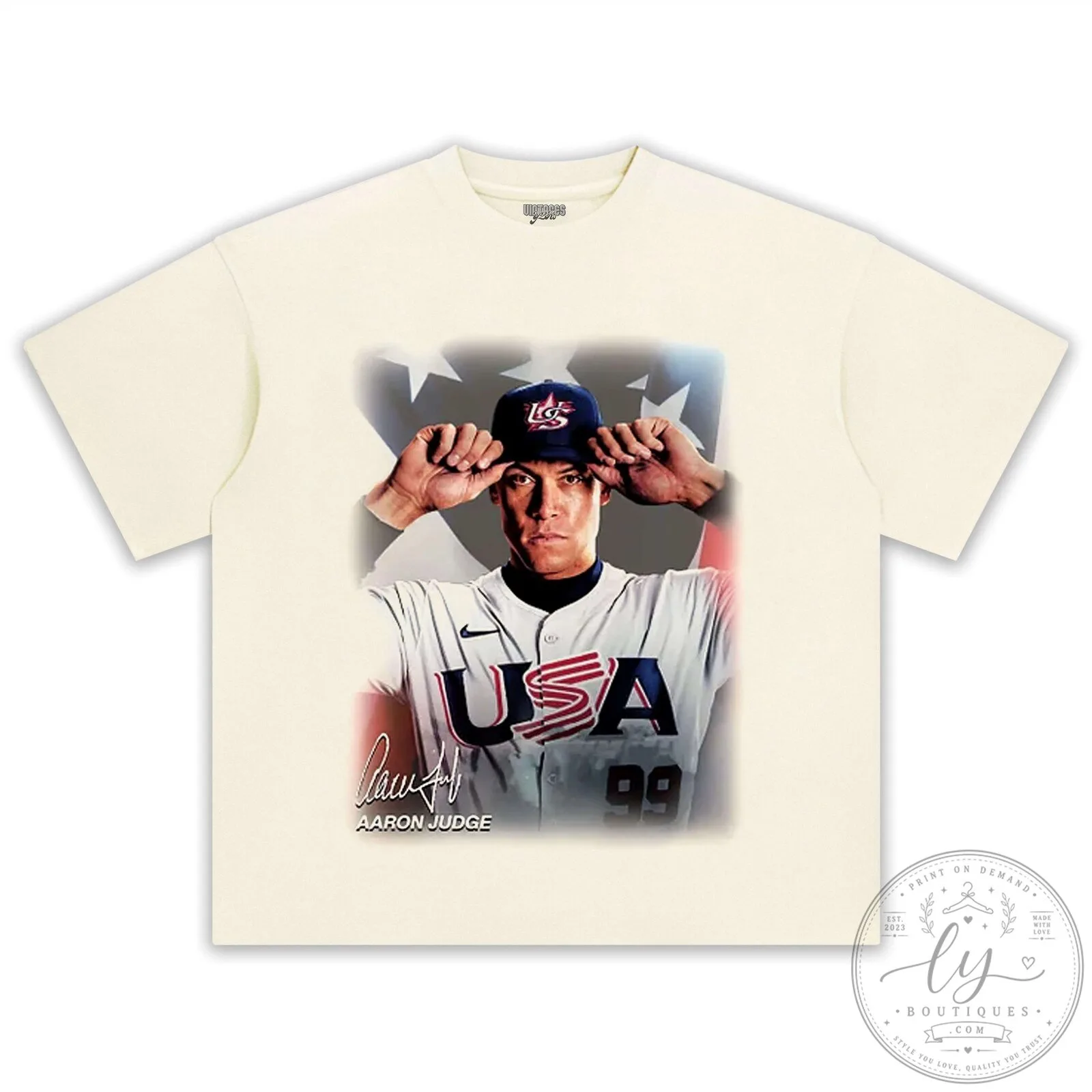 Aaron Judge USA Baseball Number 99 Black Graphic T-Shirt 24 Aaron Judge USA Baseball Number 99 Black Graphic T-Shirt