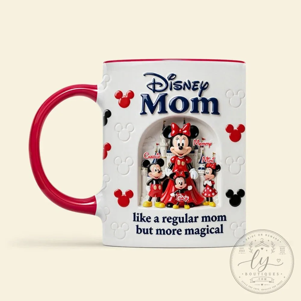 Disney Mom Mickey Minnie Mouse Castle Like A Regular Mom But More Magical Mug 9 Disney Mom Mickey Minnie Mouse Castle Like A Regular Mom But More Magical Mug