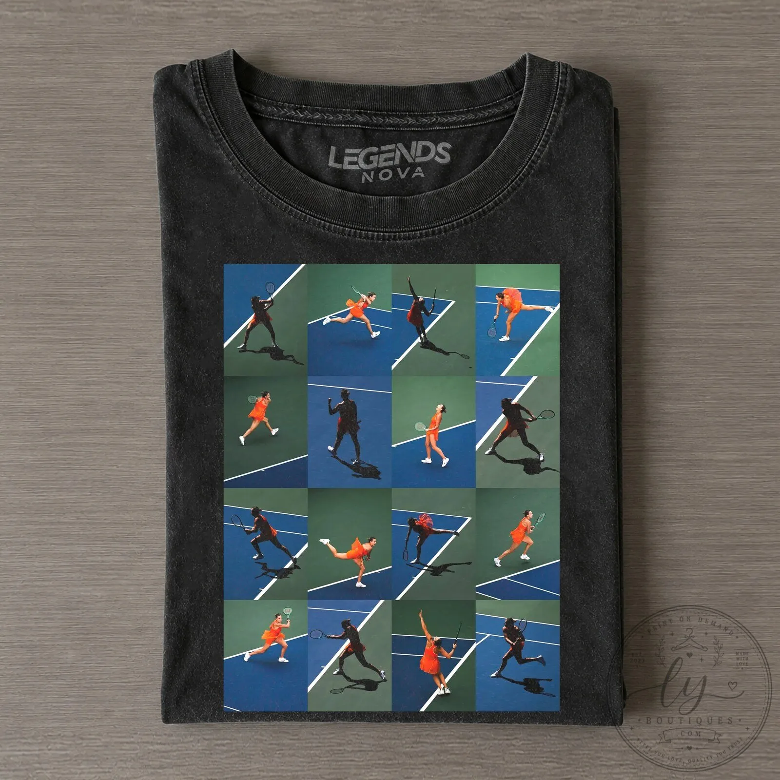 Aryna Sabalenka Tennis Player Action Shots T-Shirt