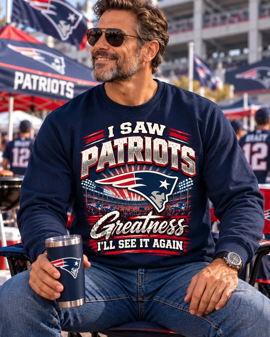 New England Patriots I Saw Greatness I'll See It Again T-Shirt 10 New England Patriots I Saw Greatness I