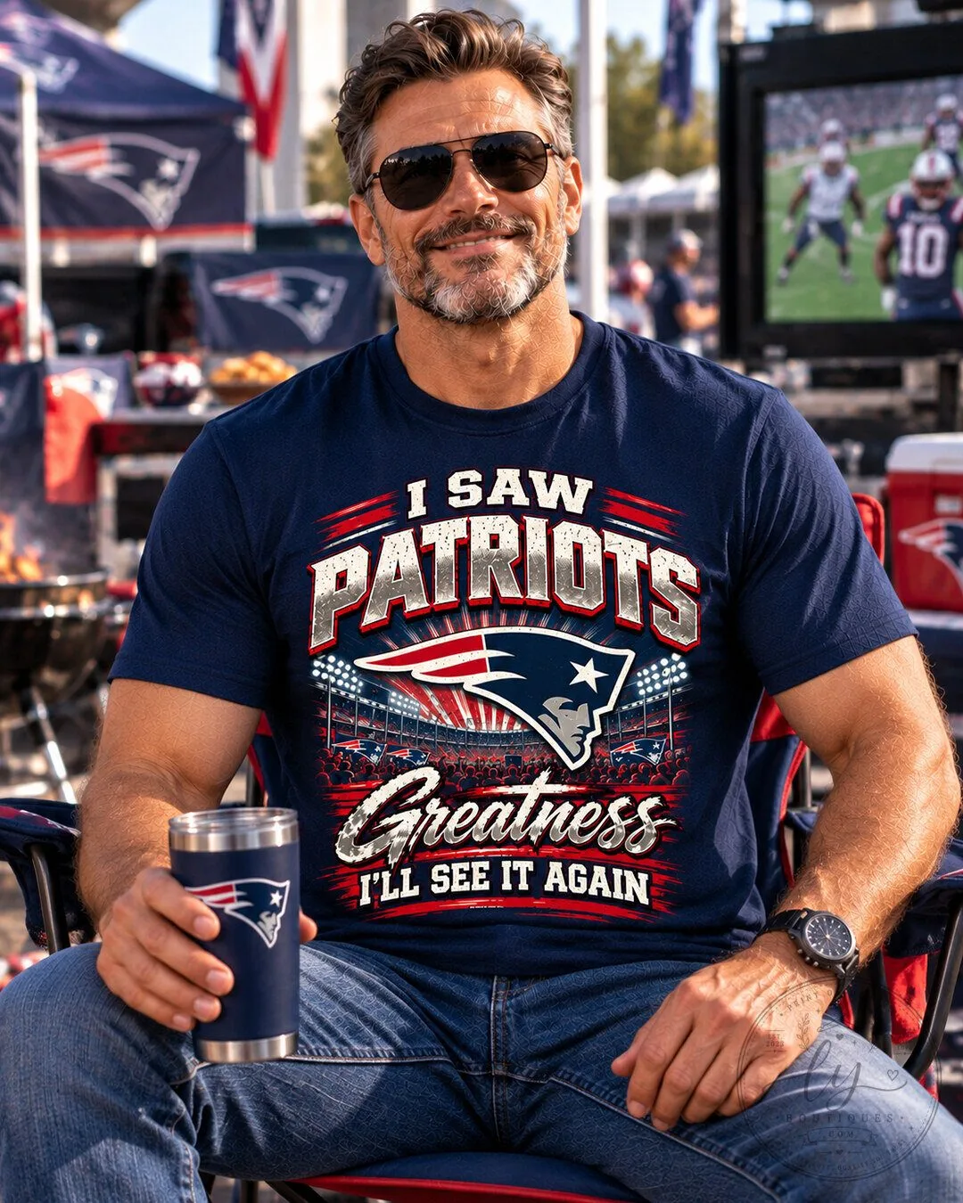 New England Patriots I Saw Greatness I'll See It Again T-Shirt 13 New England Patriots I Saw Greatness I