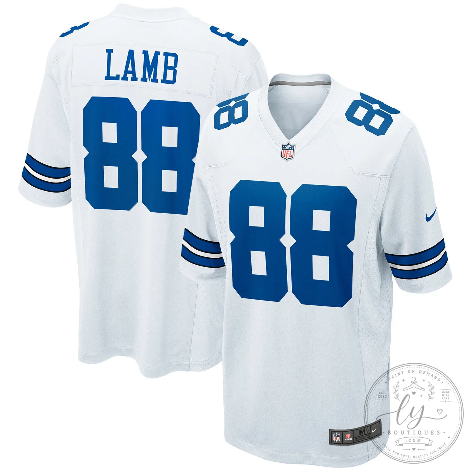 Dallas Cowboys Micah Parsons White Game Football Jersey 12 Dallas Cowboys Micah Parsons White Game Football Jersey