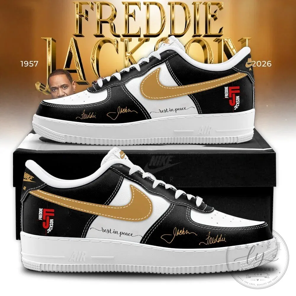 Freddie Jackson Forever In Our Hearts Tribute Custom Sneakers Shoes 5 Freddie Jackson Forever In Our Hearts Tribute Custom Sneakers Shoes