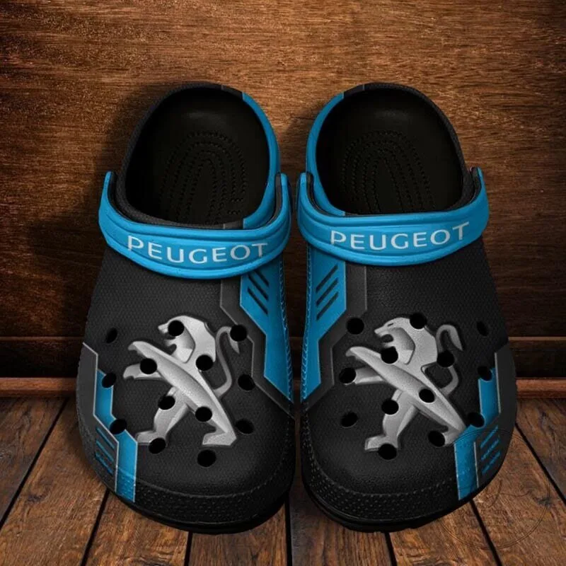 Peugeot Car Brand Logo Blue and Black Pattern Classic Shoes 16 Peugeot Car Brand Logo Blue and Black Pattern Classic Shoes