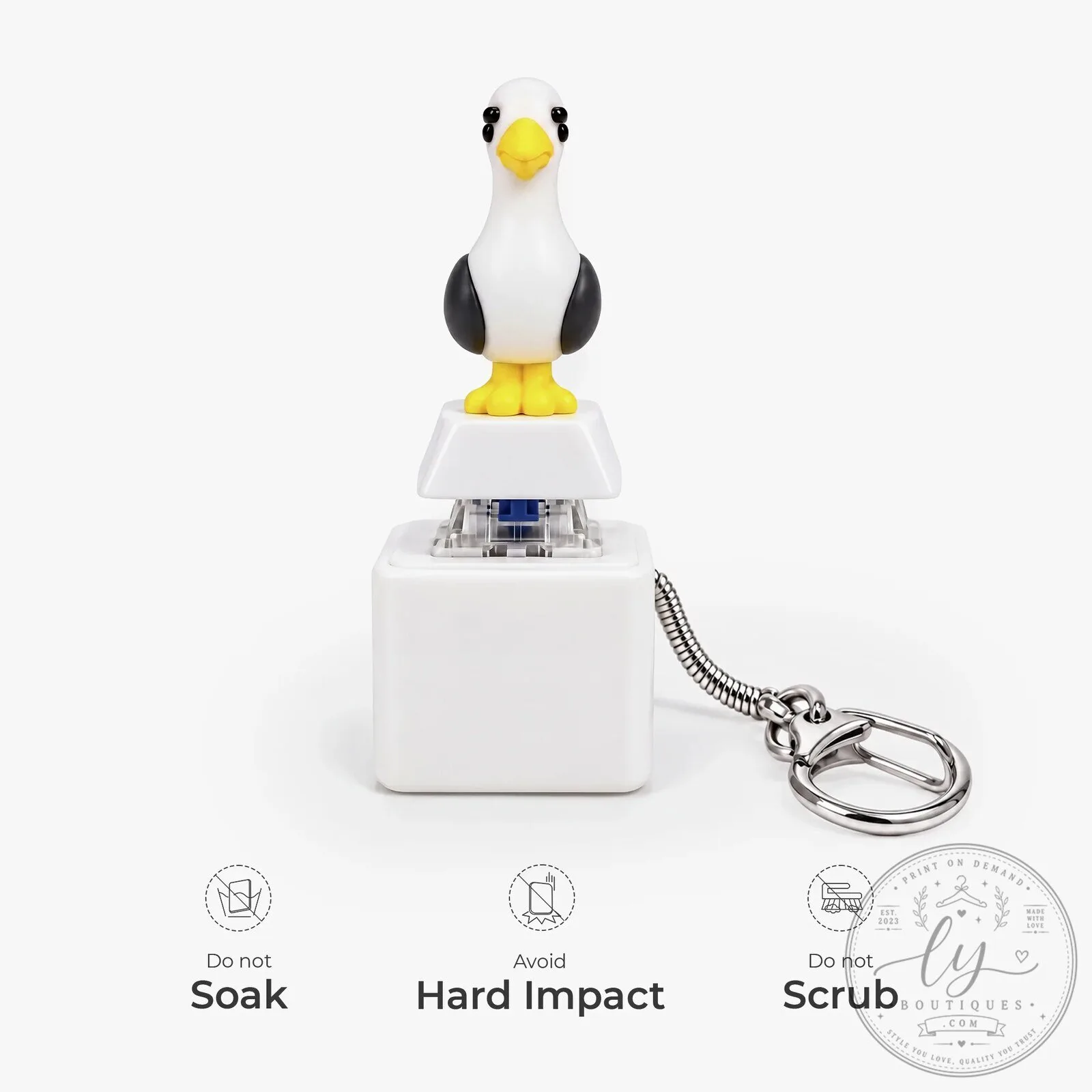 Personalized Lucas Seagull Sound and Light Keychain with Custom Name 14 Personalized Lucas Seagull Sound and Light Keychain with Custom Name