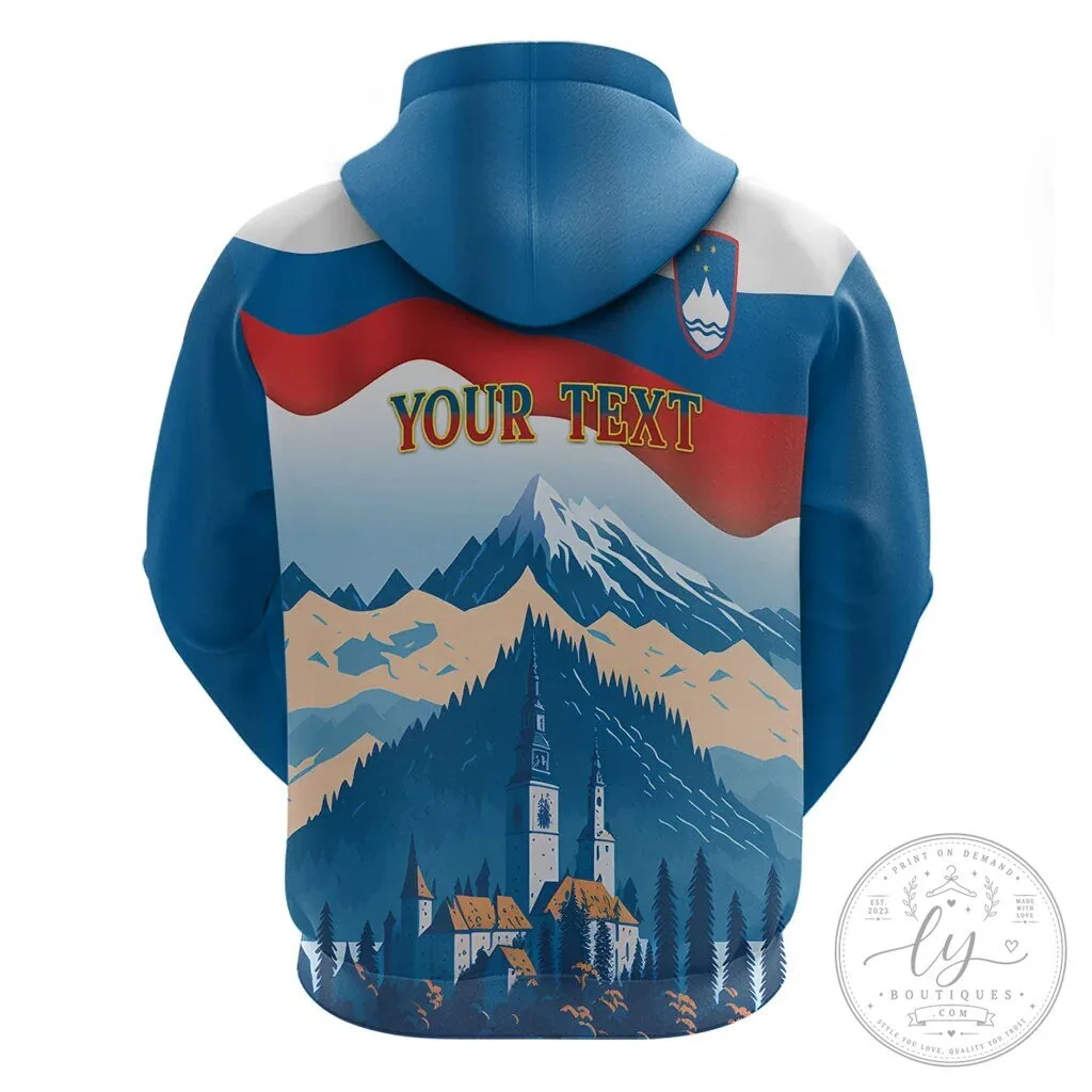 Slovenia Independence Day Lake Bled Julian Alps Landscape Full-Zip Hoodie 10 Slovenia Independence Day Lake Bled Julian Alps Landscape Full-Zip Hoodie