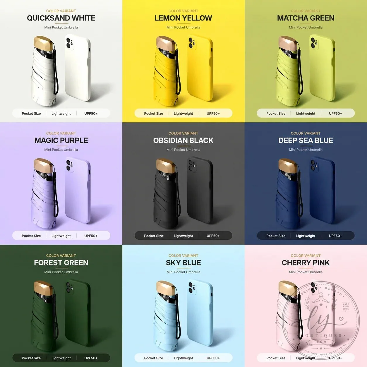 Premium Mini UV Umbrella Portable Compact Sun Protection 29 Premium Mini UV Umbrella Portable Compact Sun Protection