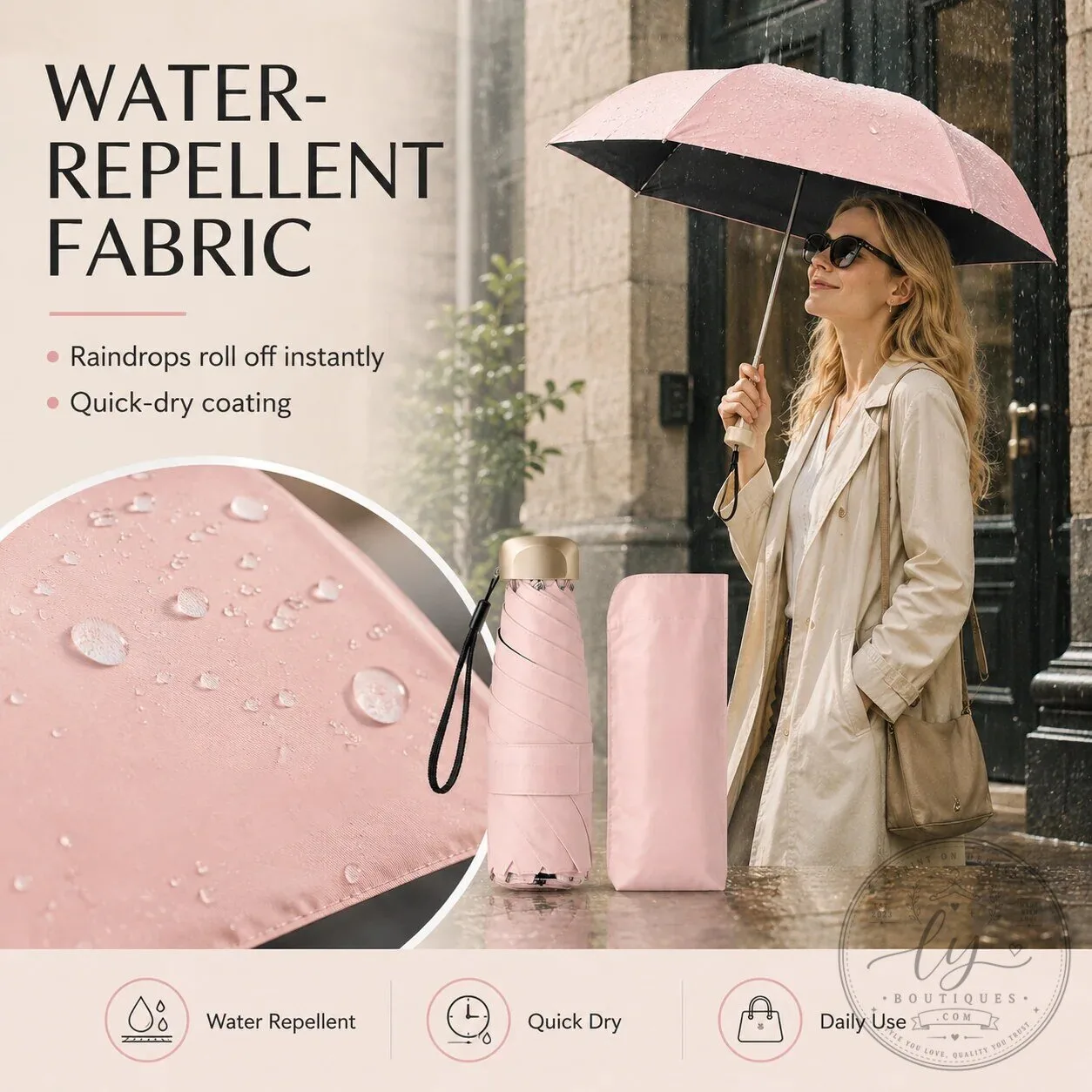 Premium Mini UV Umbrella Portable Compact Sun Protection 32 Premium Mini UV Umbrella Portable Compact Sun Protection