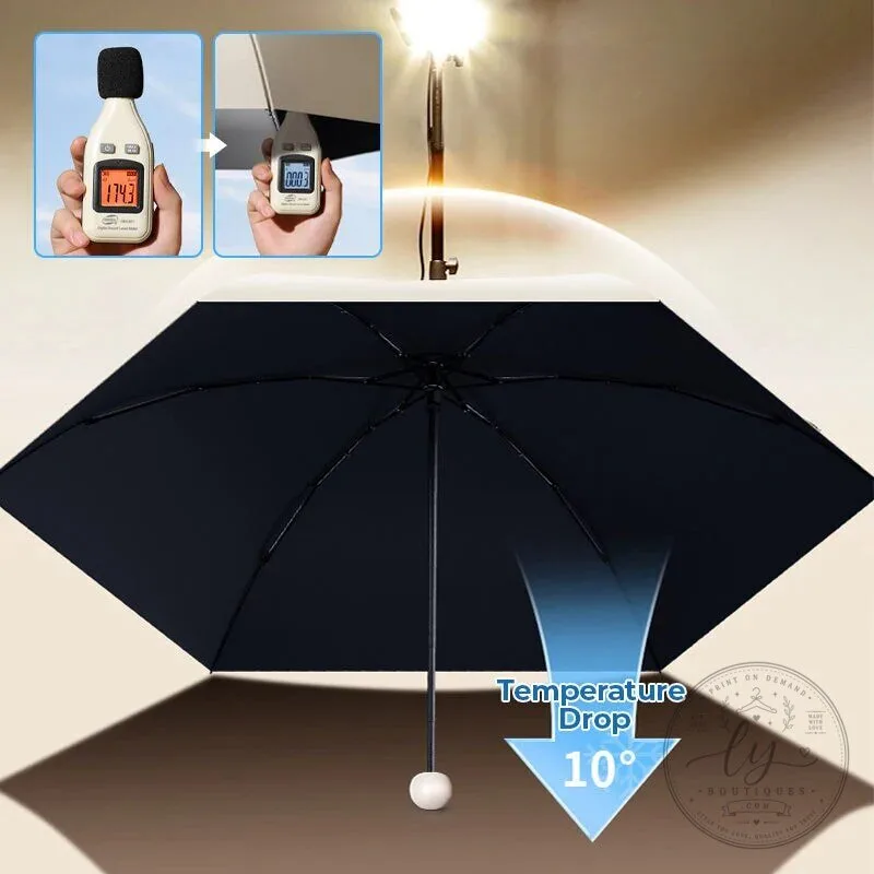 Premium Mini UV Umbrella Portable Compact Sun Protection 35 Premium Mini UV Umbrella Portable Compact Sun Protection
