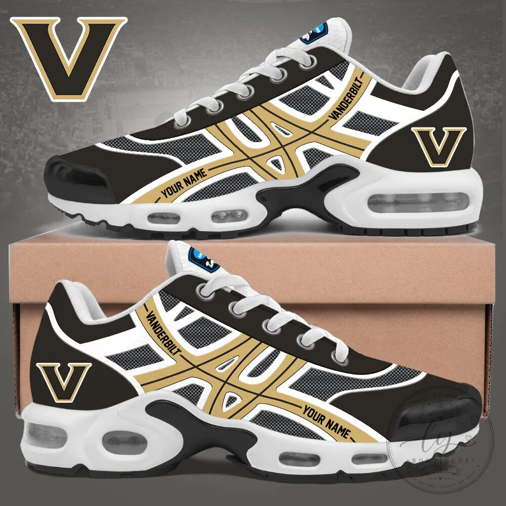 Vanderbilt Commodores NCAA Personalized Air Max Plus Sneakers