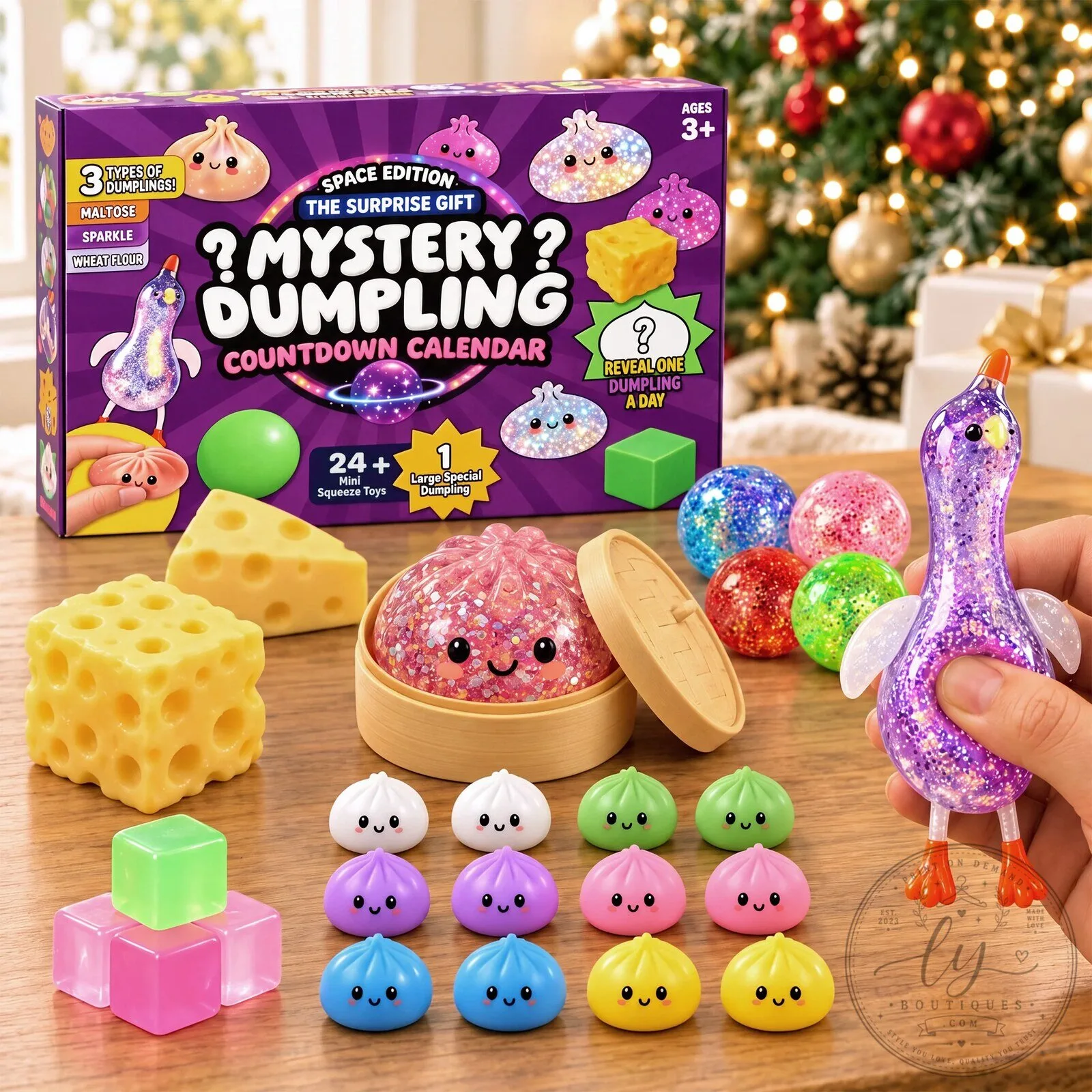 Mystery Dumpling Countdown Calendar Space Edition 24 Day Advent Calendar 2D 5 Mystery Dumpling Countdown Calendar Space Edition 24 Day Advent Calendar