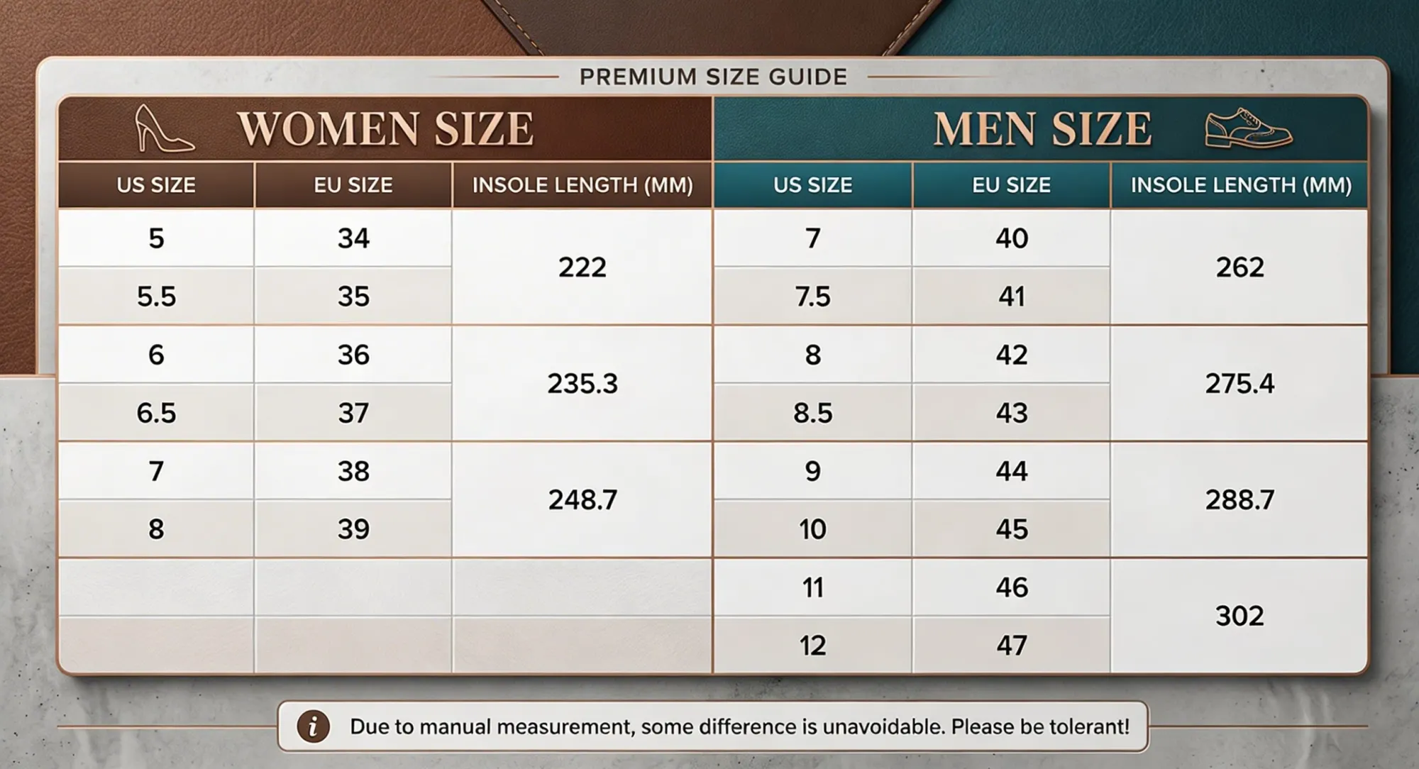 size flip flop