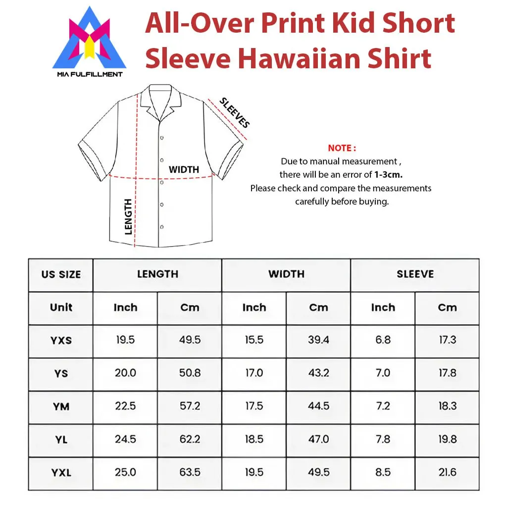 hawaiian shirt kid size